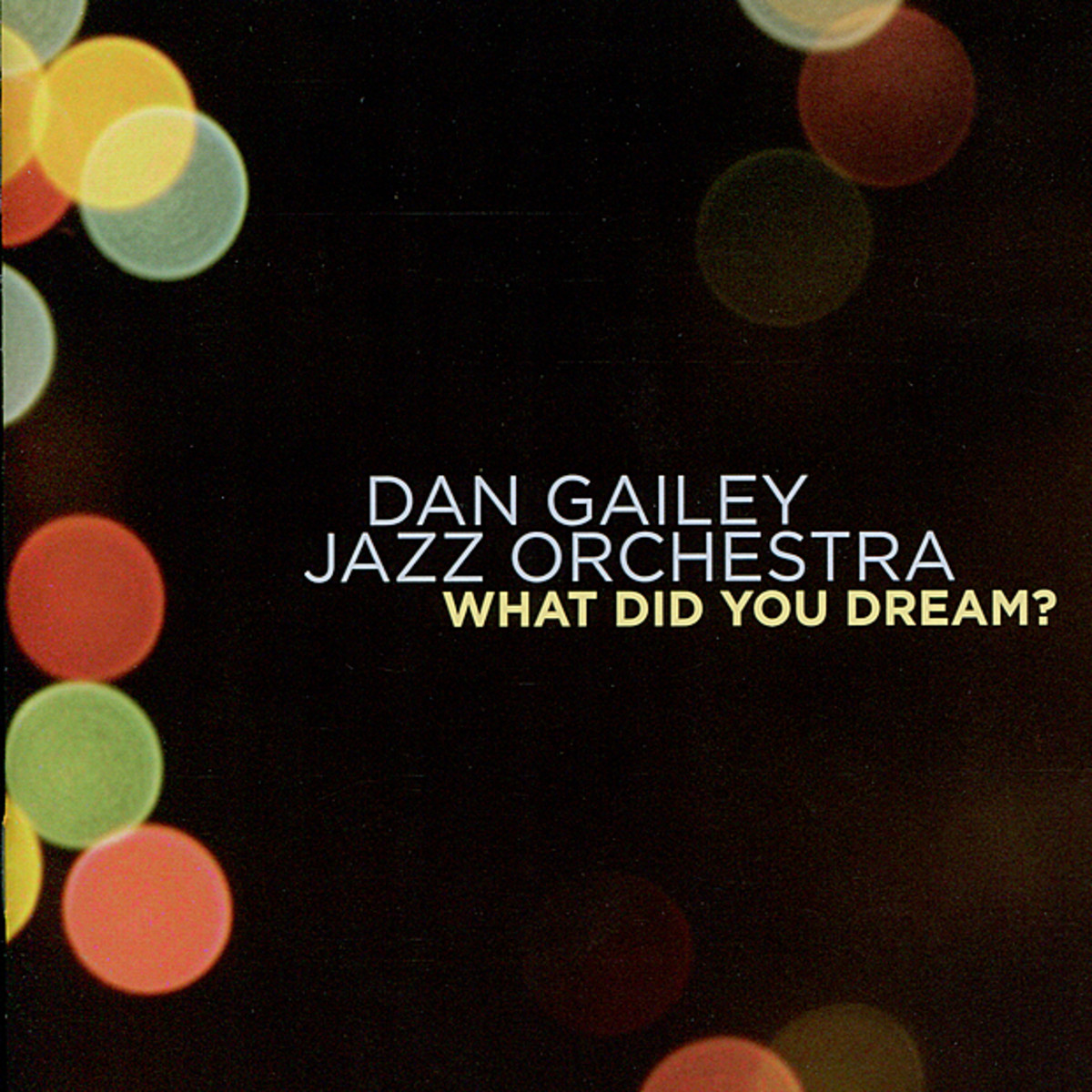 Cover: What Did You Dream?