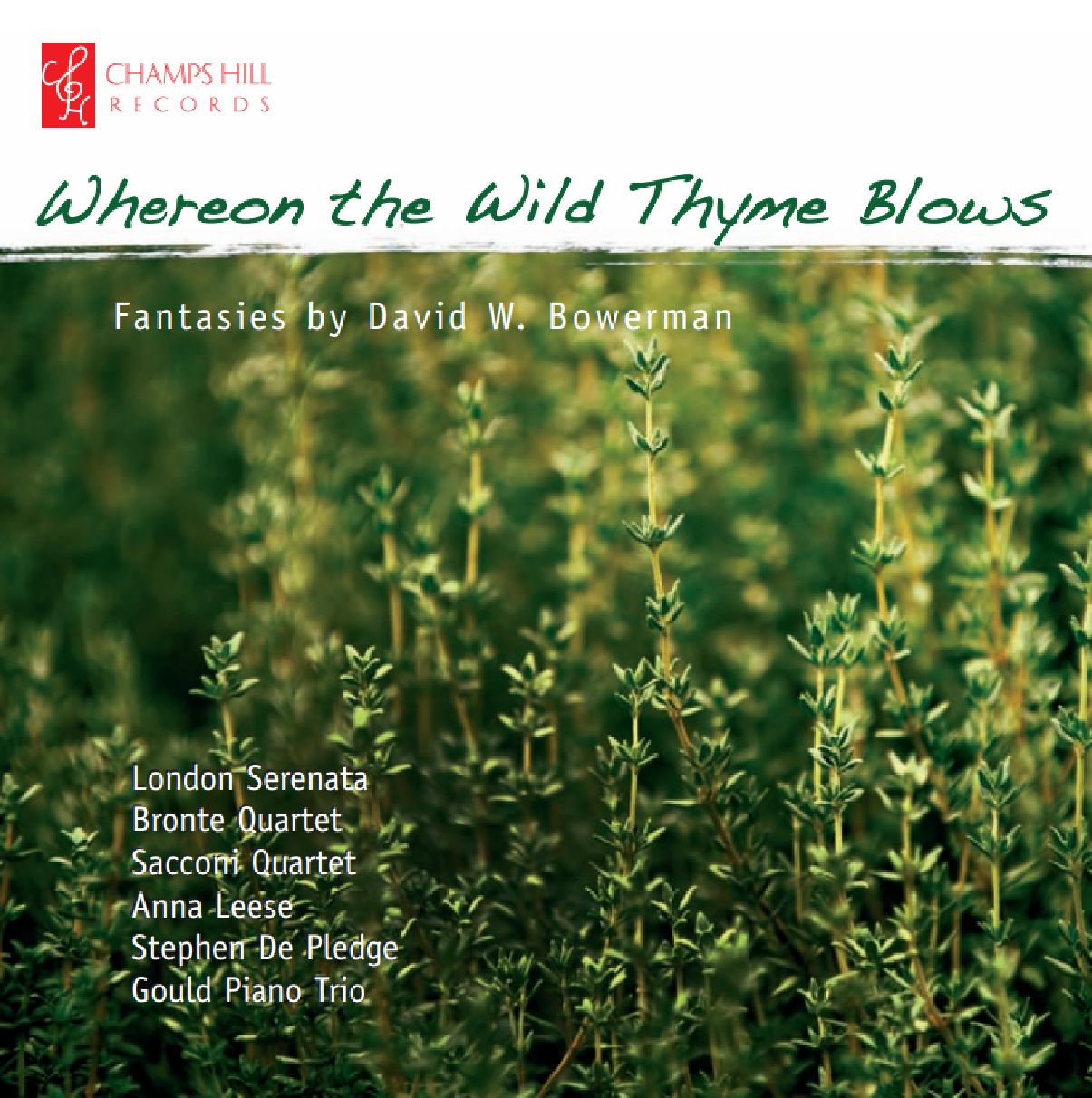Cover: Whereon The Wild Thyme Blows