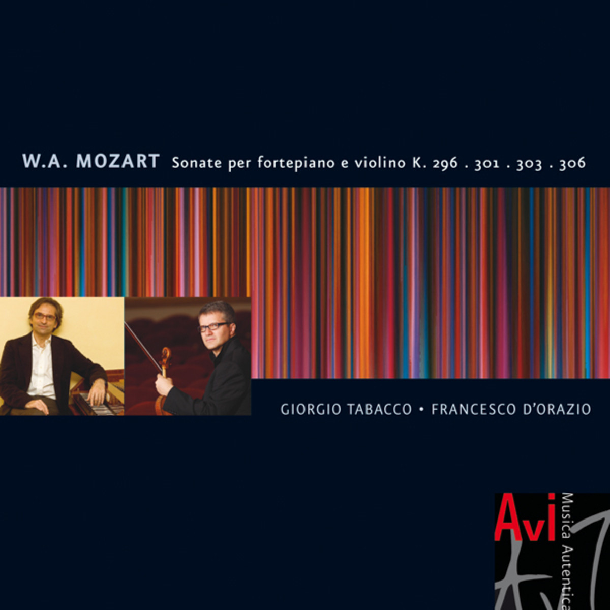 Cover: Wolfgang Amadeus Mozart, Sonate Per Pianoforte E Violino K. 296 . 301 . 303 . 306