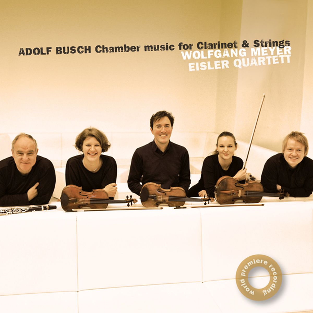 Cover: Adolf Busch: Chamber Music for Clarinet and Strings