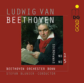 Cover: Beethoven: Symphonie No.1 & No. 5