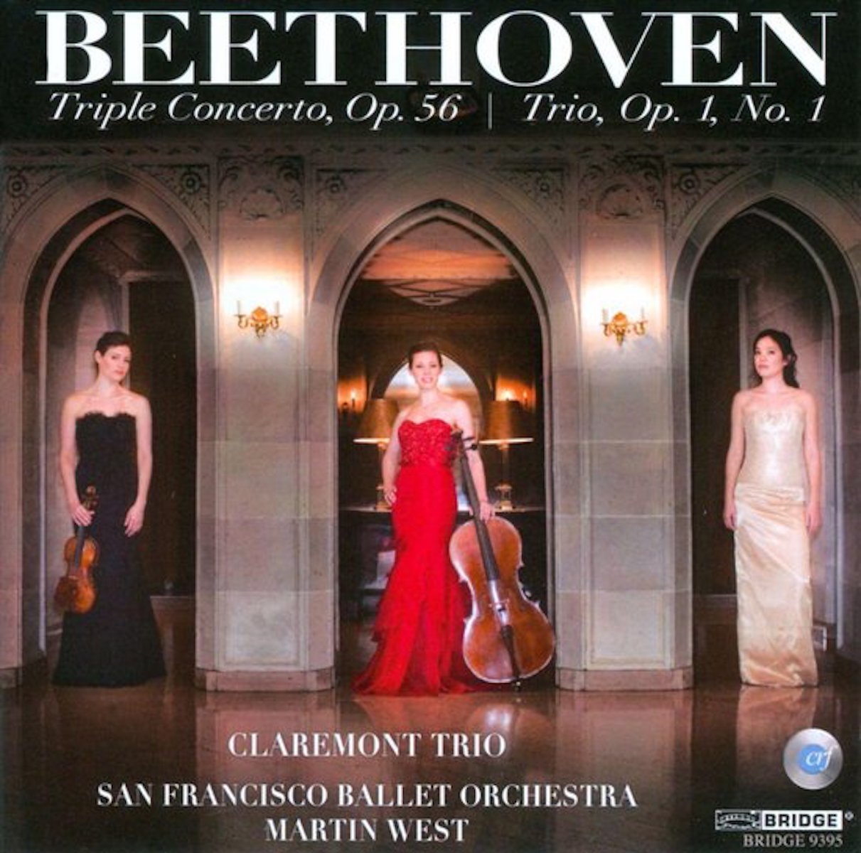 Cover: Beethoven: Triple Concerto, Op.56 / Trio, Op. 1 No. 1