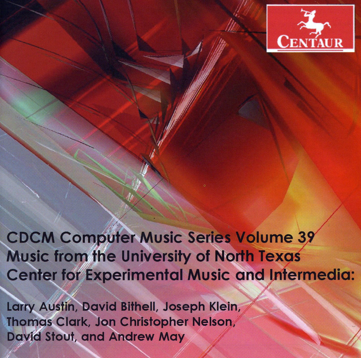 Cover: Cdcm Computer Music Series Volume 39