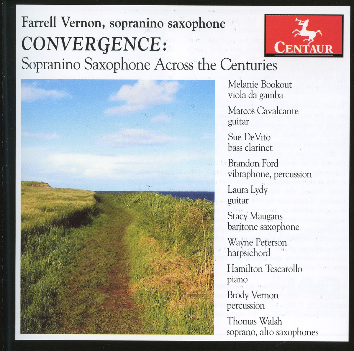 Cover: Convergence: Sopranino Saxophone Across The Centuries