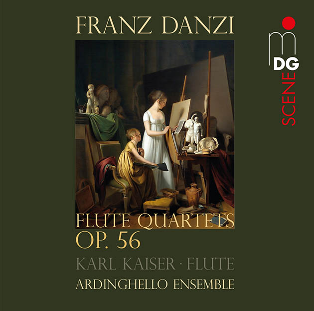 Cover: Danzi: Flute Quartets Op. 56