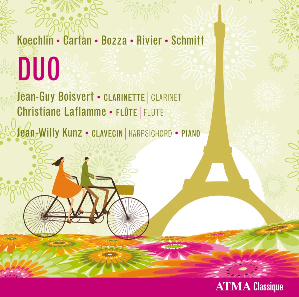 Cover: DUO: Koechlin - Schmitt - Rivier - Cartan - Bozza