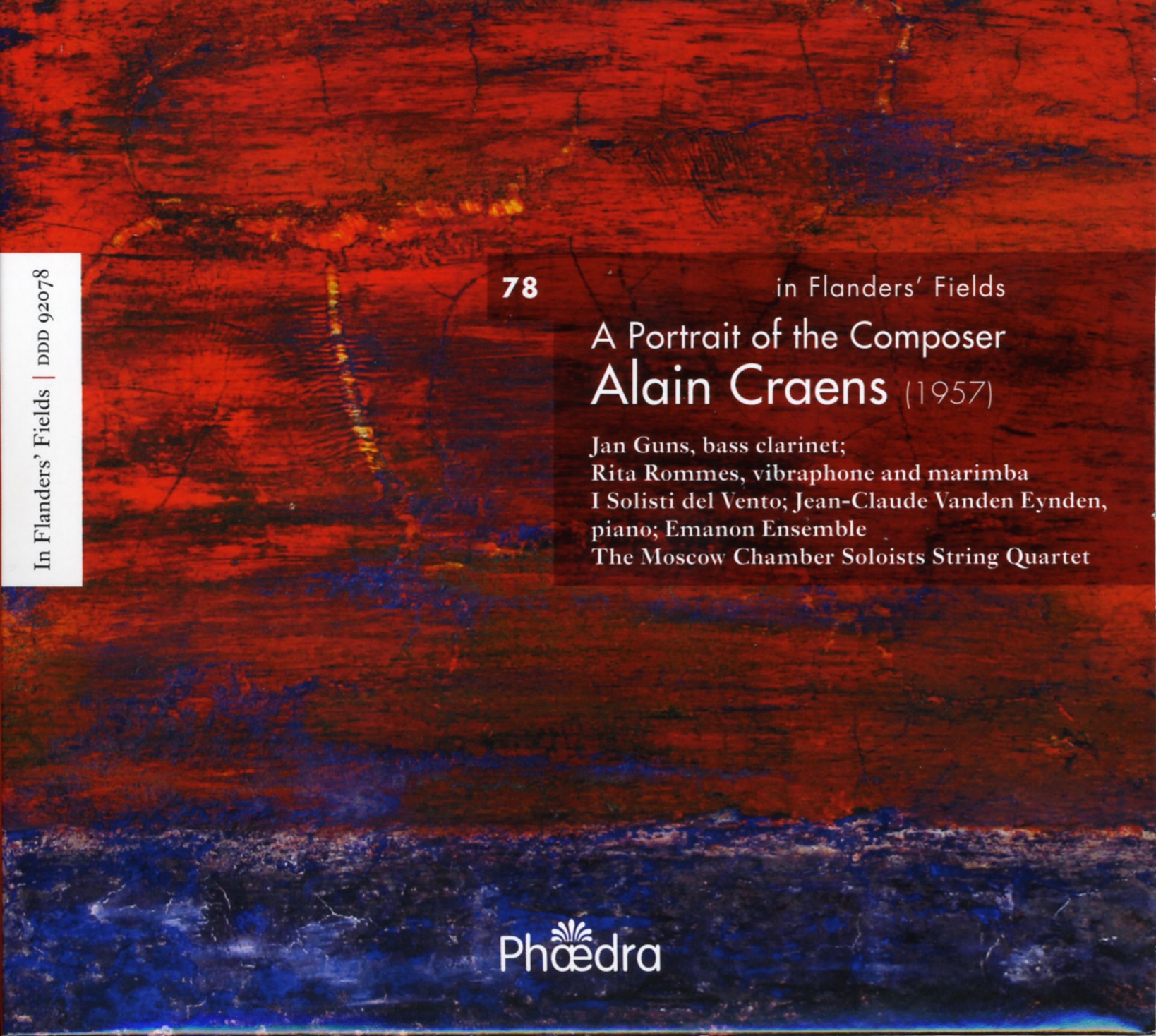 Cover: In Flanders' Fields vol.78 - A portrait of the composer Alain Craens