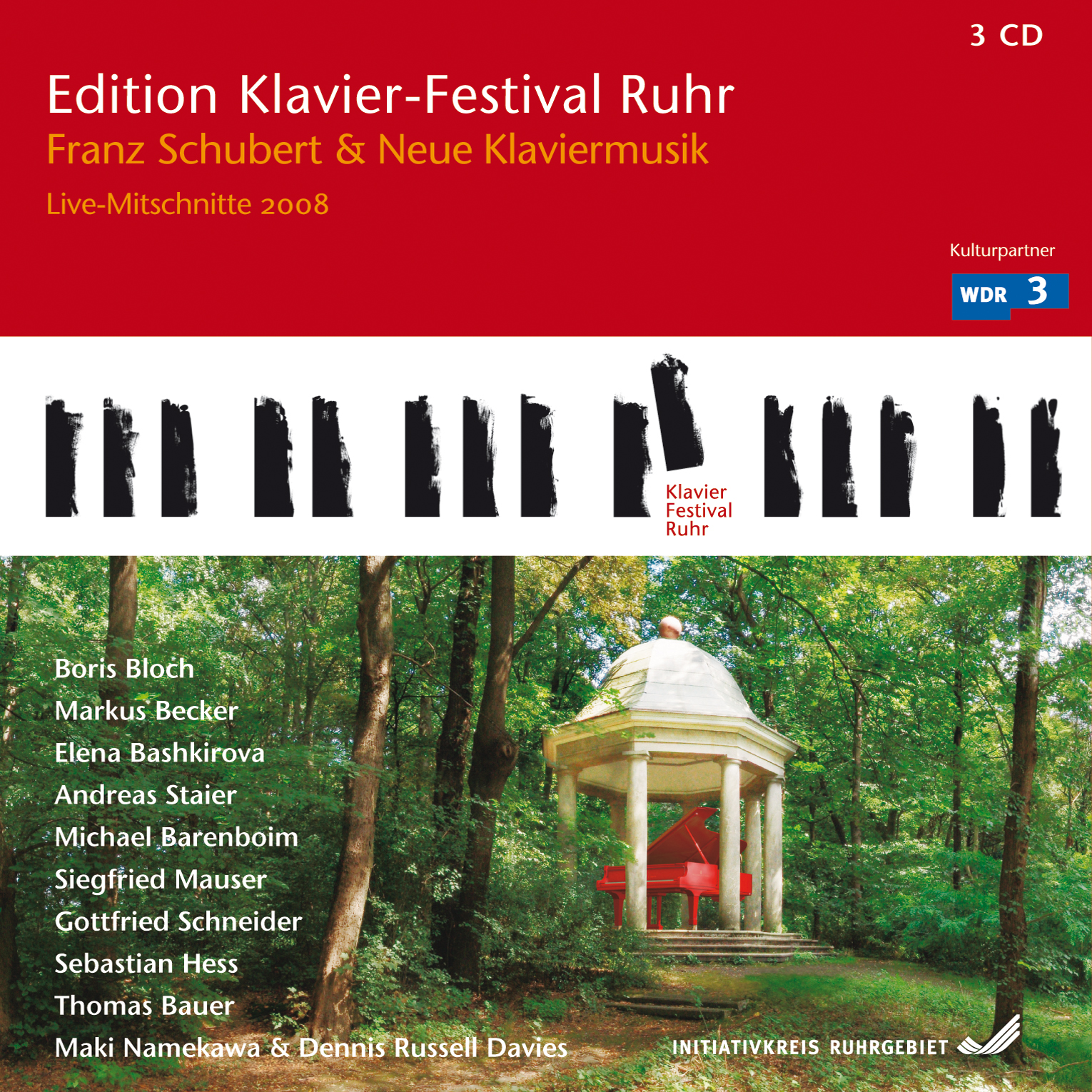 Cover: Klavier Festival Ruhr, Schubert & neue klaviermusik