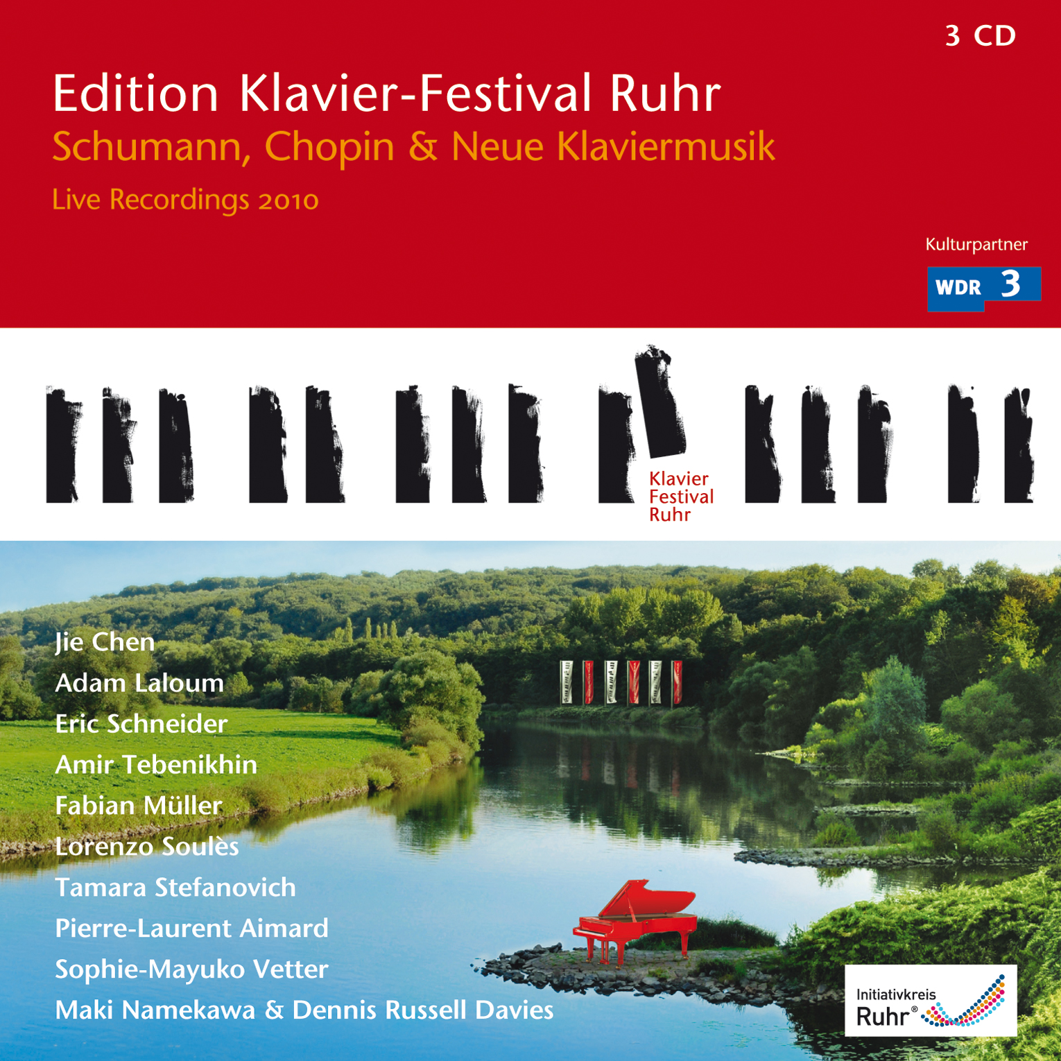Cover: Klavier Festival Ruhr, Schumann, Chopin, new piano music