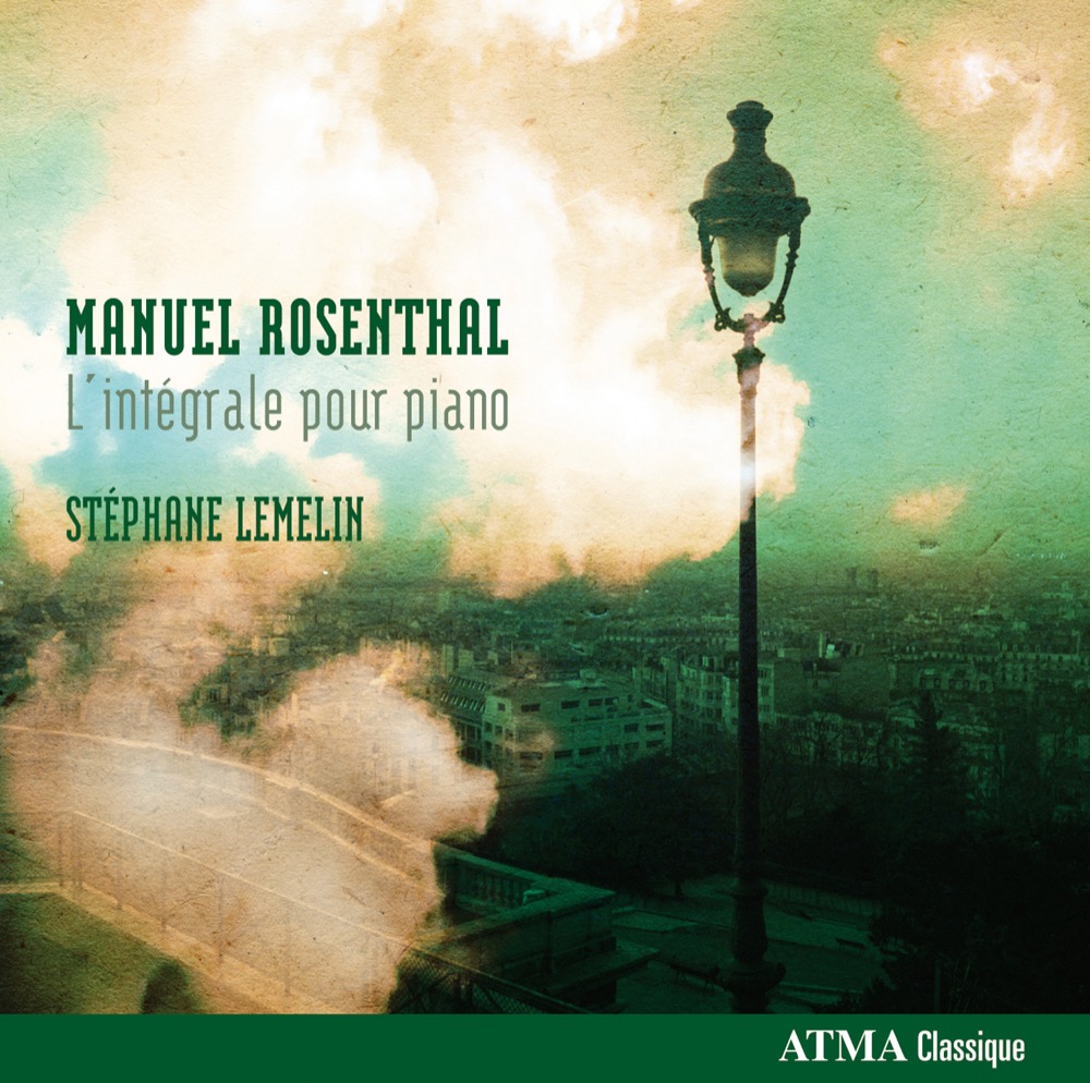 Cover: Manuel Rosenthal: L’intégrale pour piano