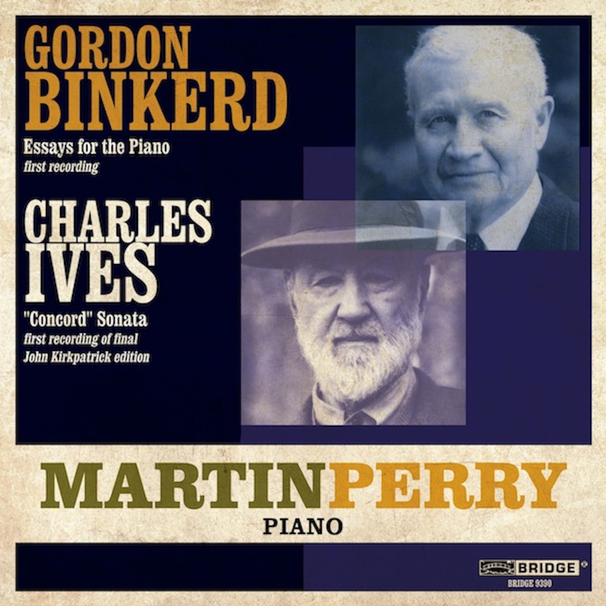 Cover: Martin Perry performs Binkerd & Ives