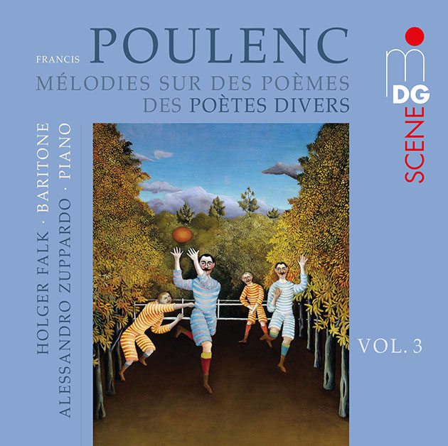 Cover: Mélodies sur des poèmes des poètes divers
