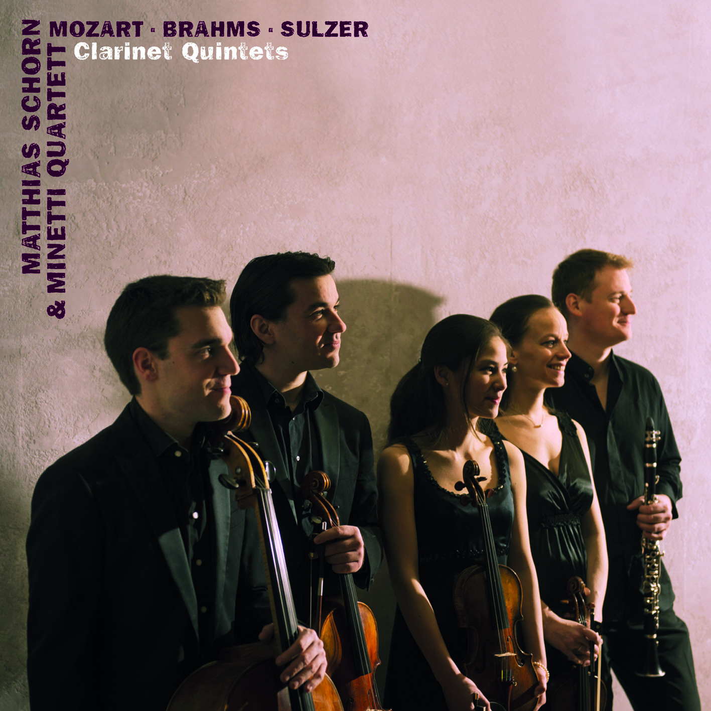Cover: Mozart, Brahms & Sulzer: Clarinet Quintets
