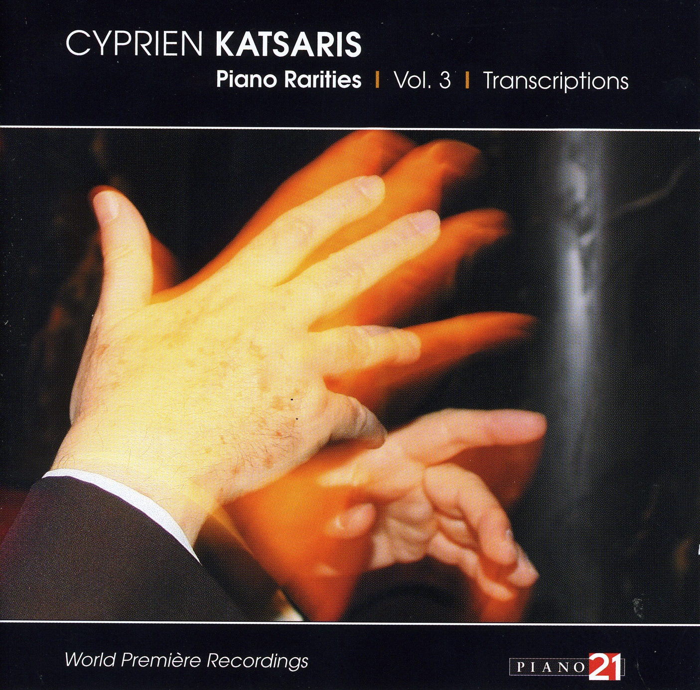 Cover: Piano Rarities, Vol. 3: Transcriptions