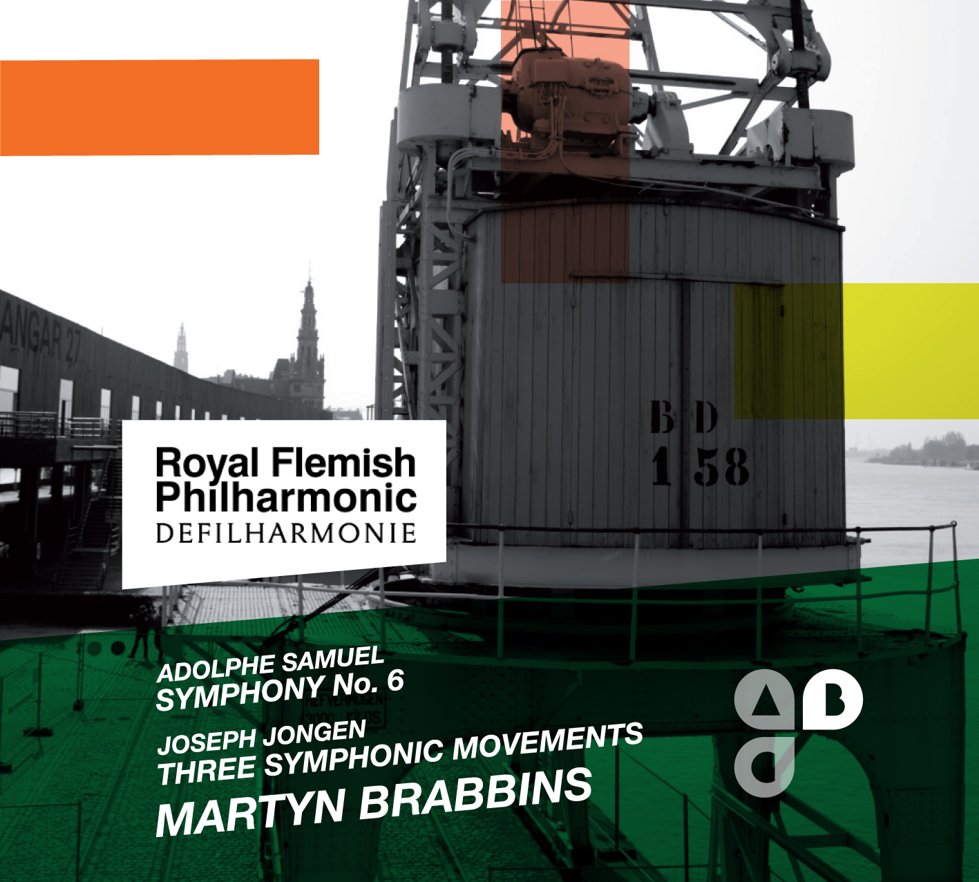 Cover: Samuel / Jongen Symphony No. 6 / Three Symphonic Movements