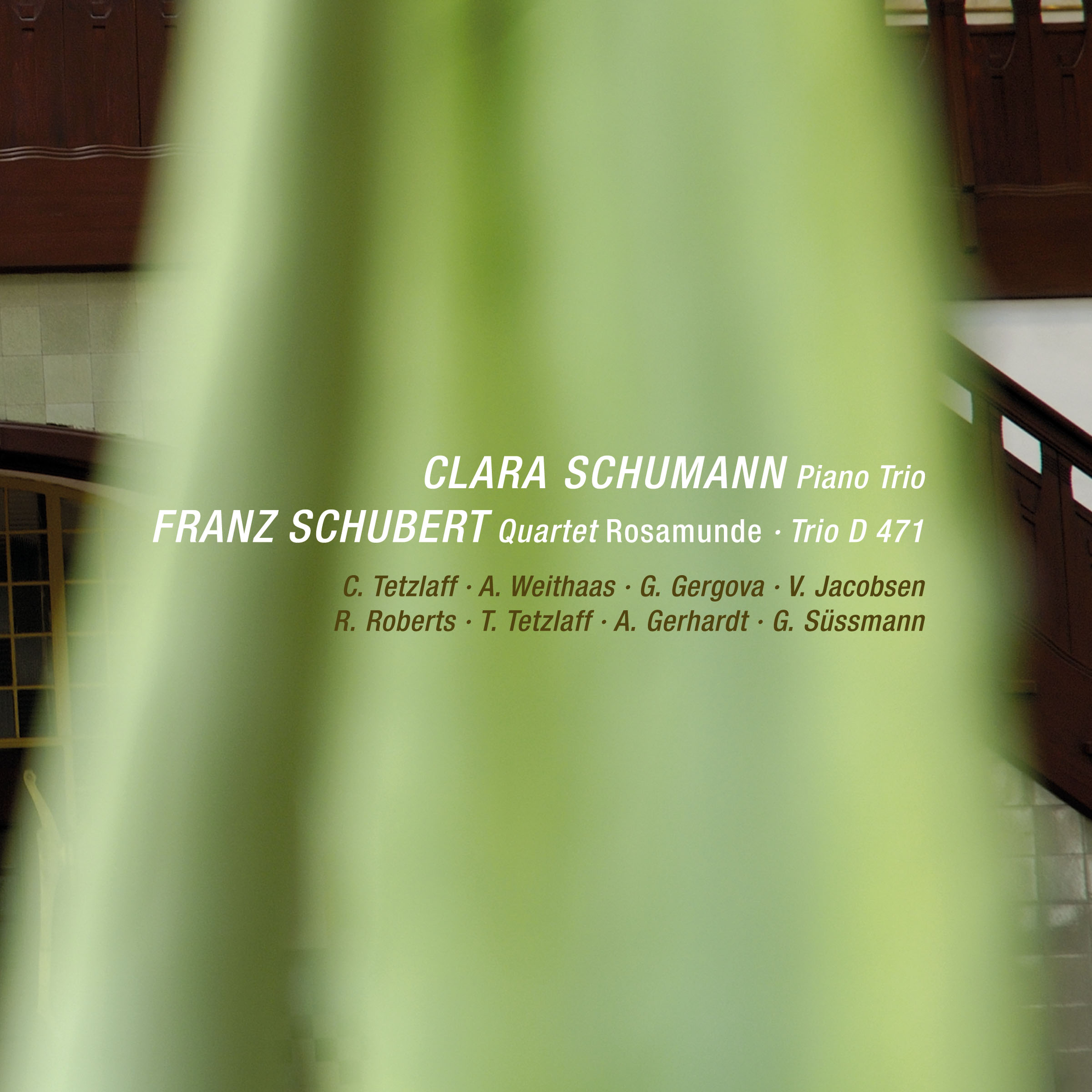 Cover: Schumann - Piano Trio & Schubert - Rosamunde Quartet, String Trio
