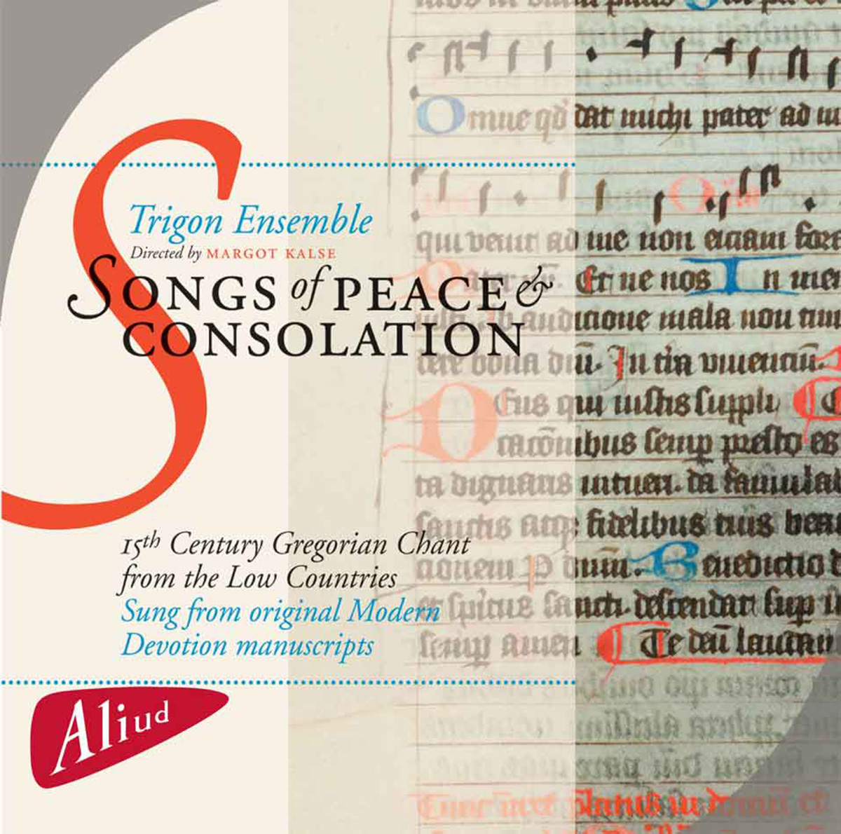 Cover: Songs of peace and consolation