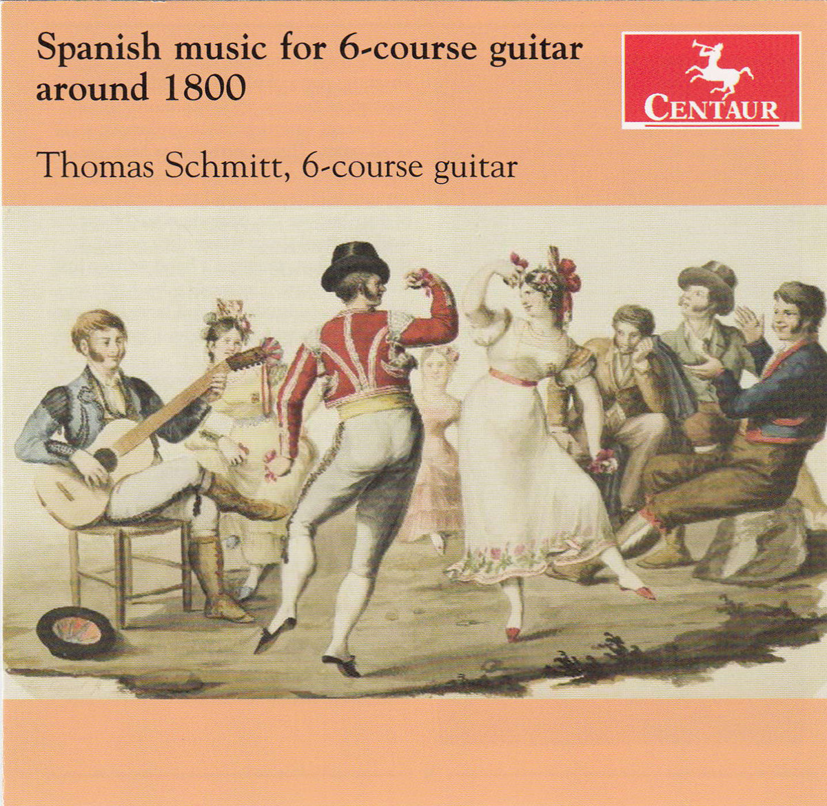 Cover: Spanish Music For 6-Course Guitar Around 1800