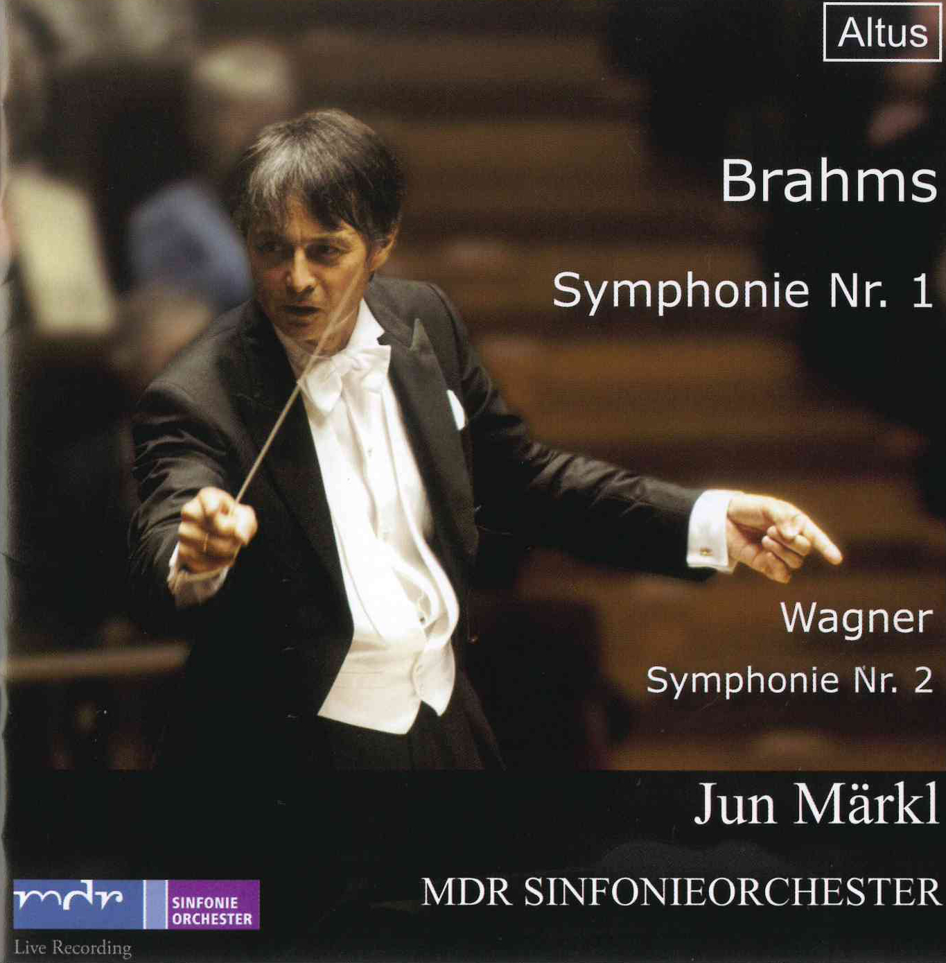 Cover: Symphony No.1 c minor op.68/Symphony No.2 in E major WWV35