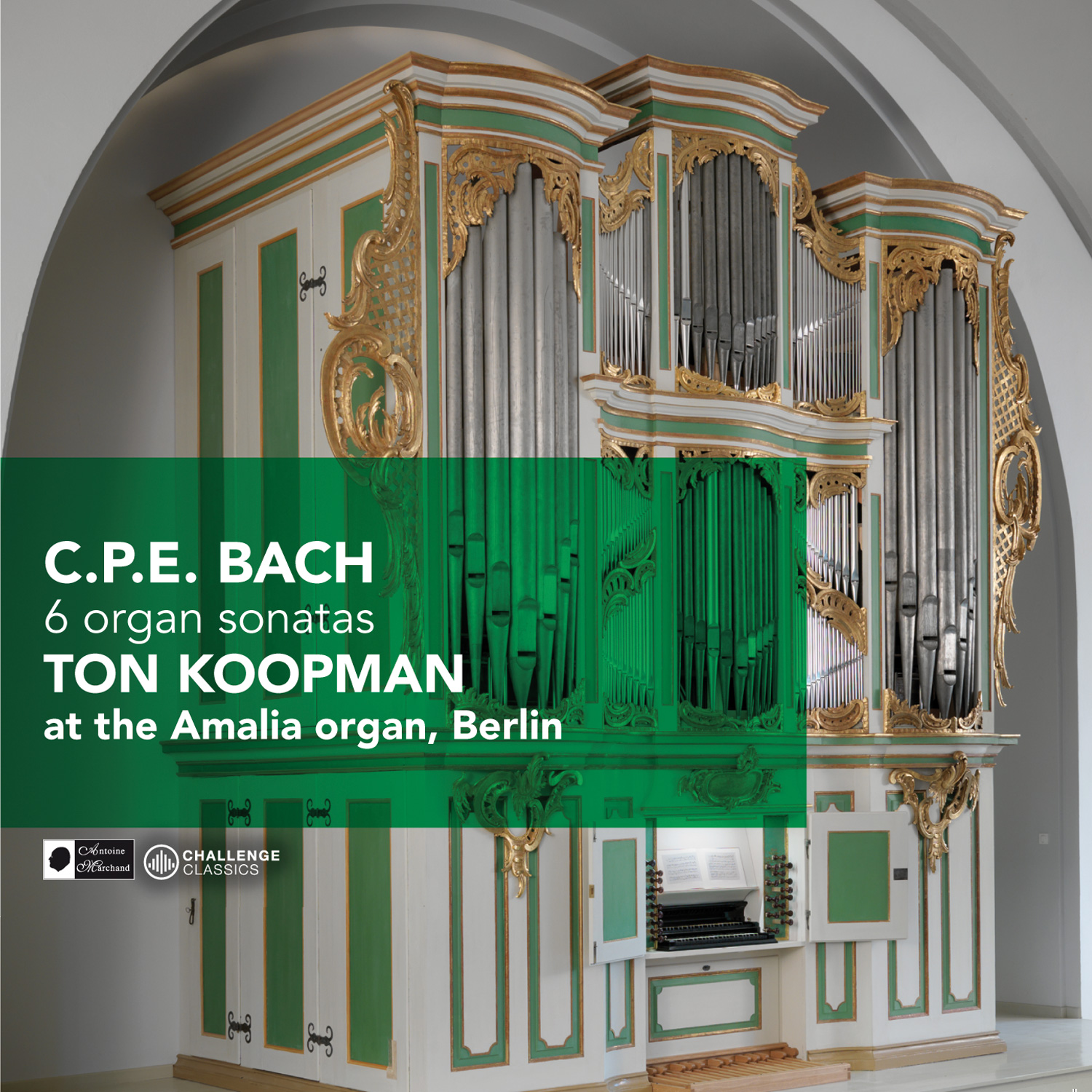 Cover: 6 organ sonatas