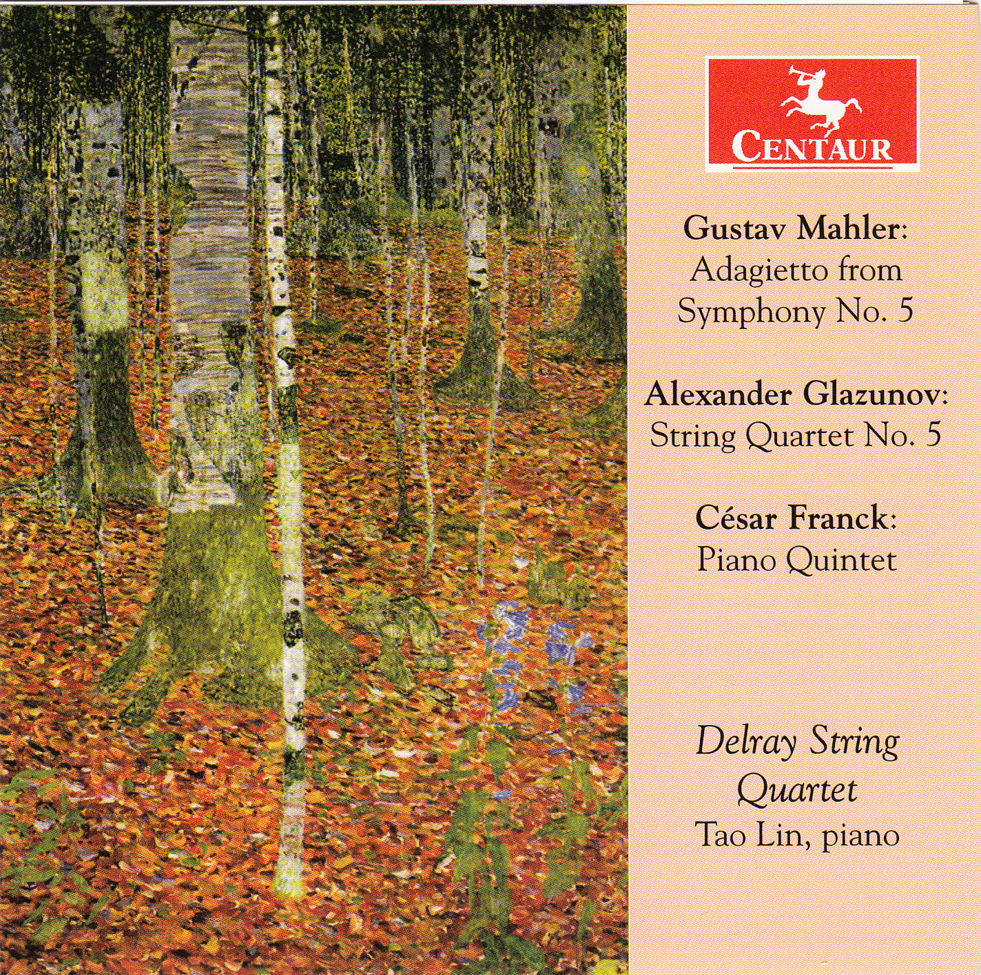 Cover: Adagietto from Symphony No. 5 / String Quartet No. 5 / Piano Quintet in f minor