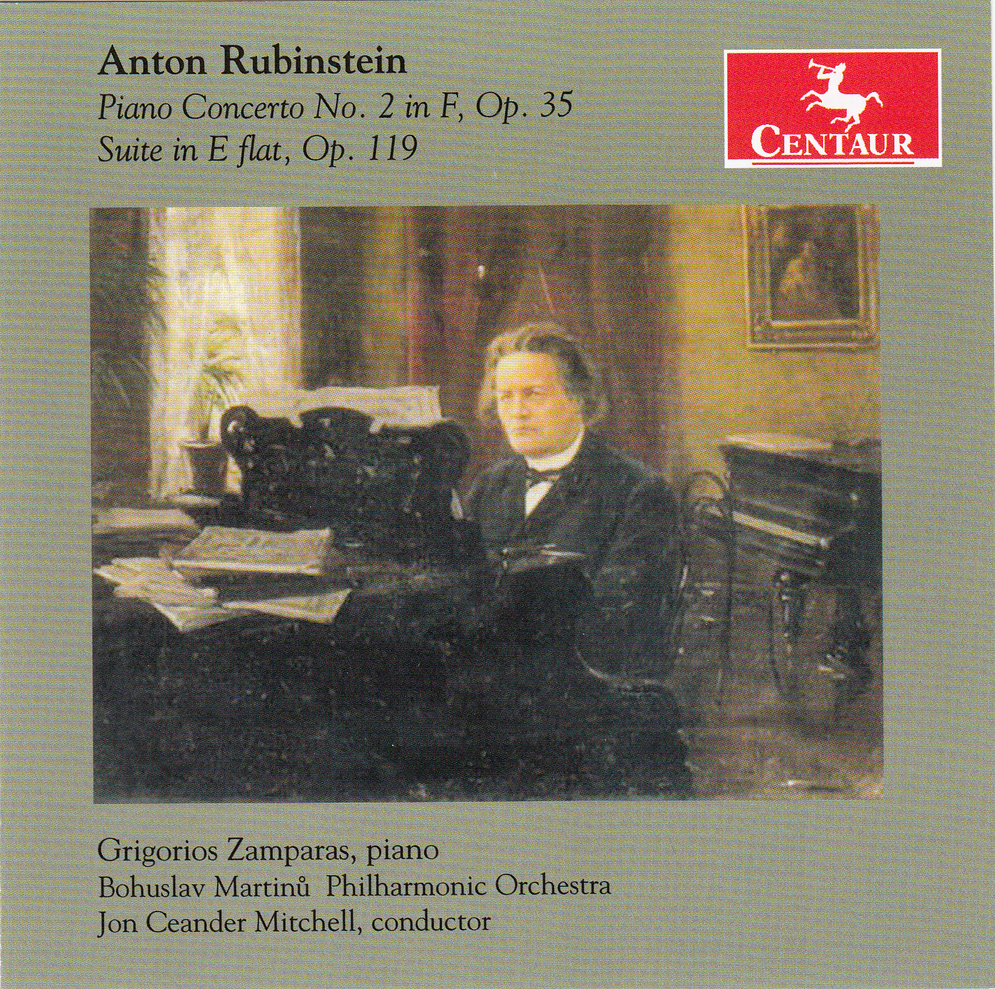 Cover: Anton Rubinstein - Piano Concerto No. 2 Suite in E flat, Op. 119