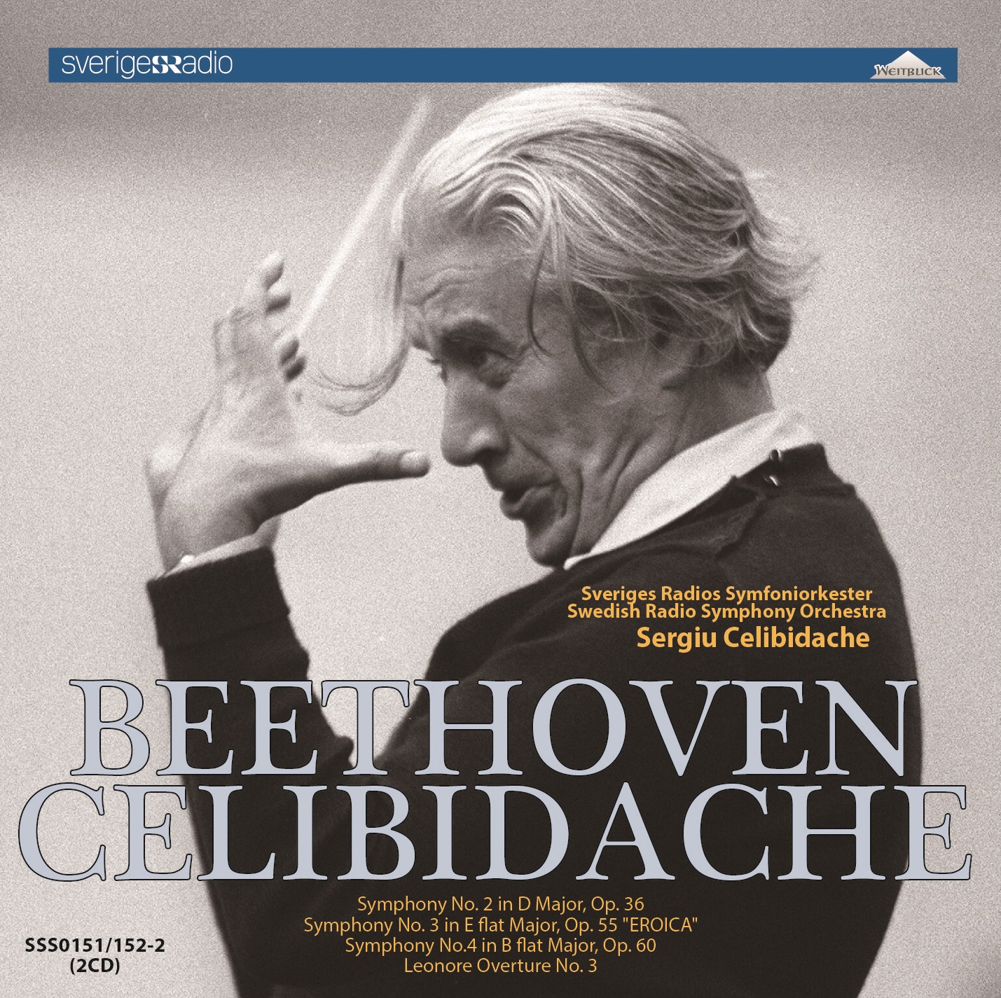 Cover: Beethoven: Symphony no. 2,3 & 4