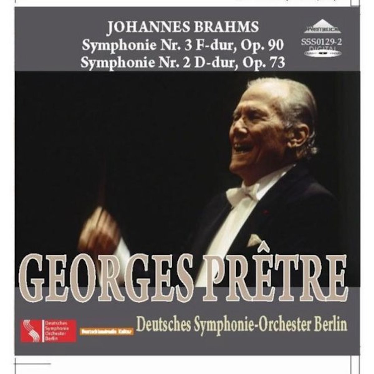 Cover: Brahms: Symphony No. 2 and 3 Op. 90, Op. 73