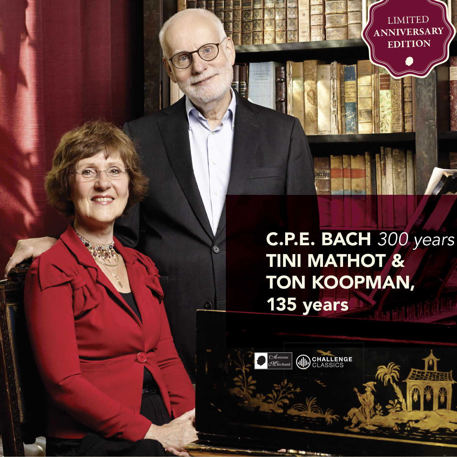 Cover: C.P.E. Bach 300 years / Fantasia & 6 Organ Sonatas