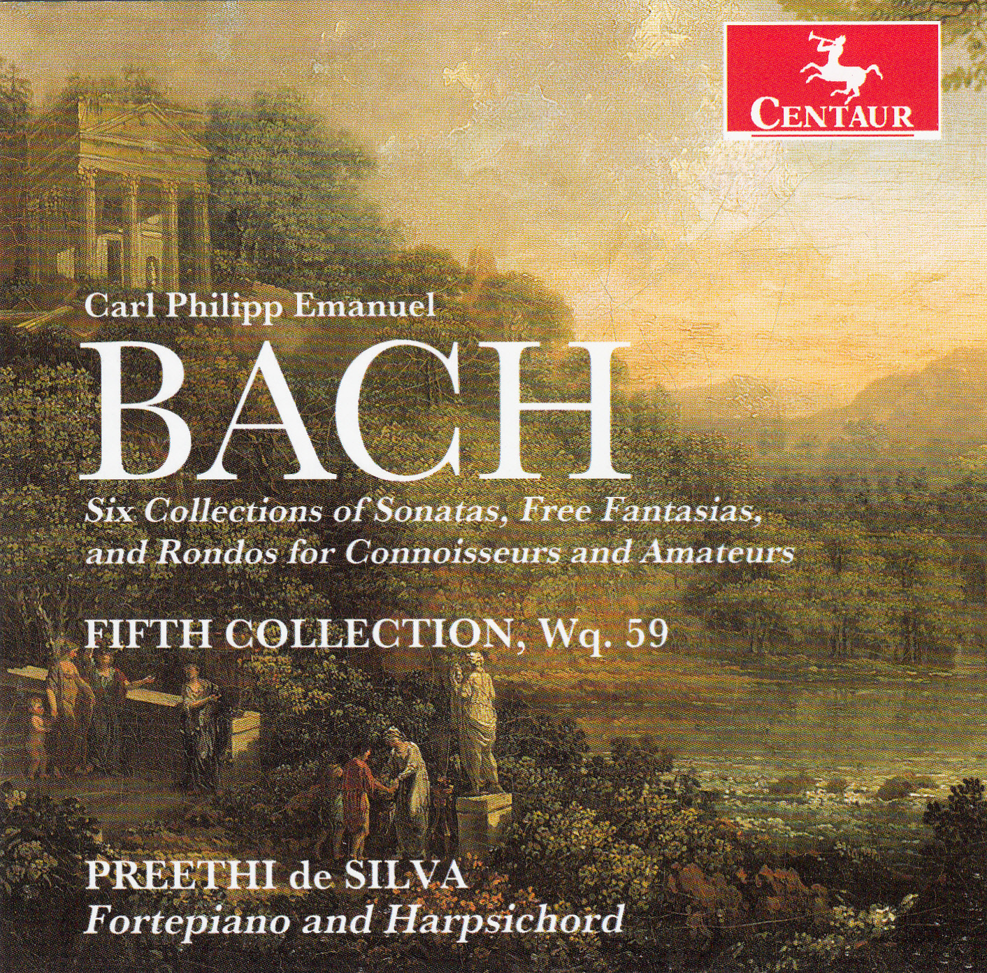 Cover: CPE Bach: Fifth Collection, Wq. 59