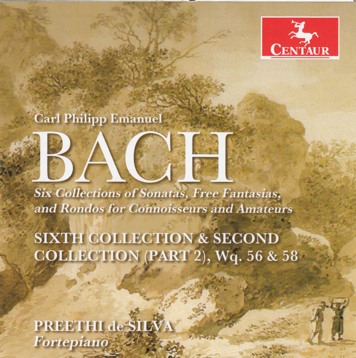 Cover: CPE Bach: Sixth Collection & Second Collection, part 2