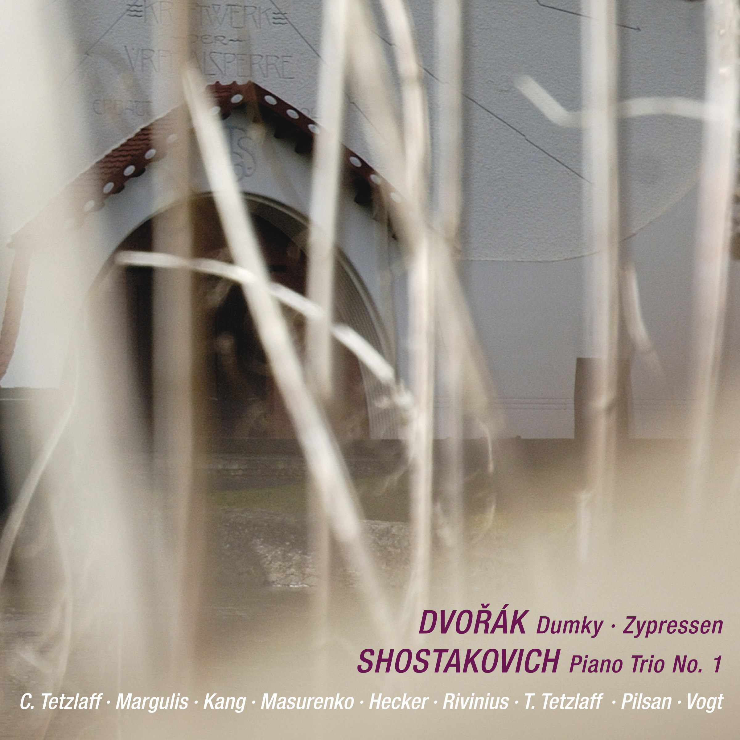 Cover: Dvorák: Dumky; Zypressen; Shostakovich: Piano Trio No. 1
