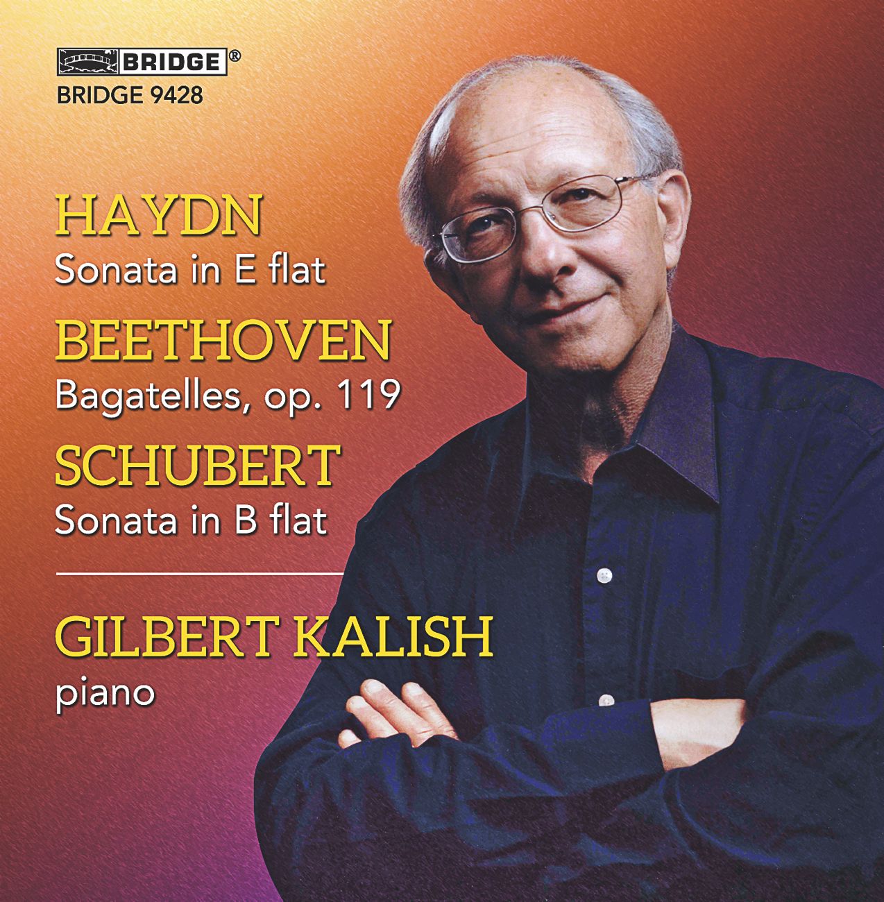 Cover: Gilbert Kalish plays Haydn, Beethoven and Schubert