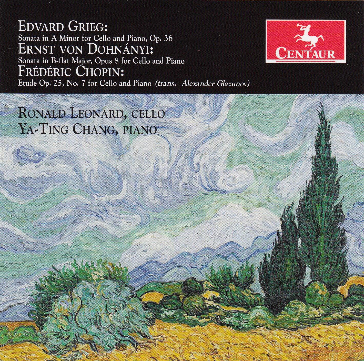 Cover: Grieg - Dohnanyi - Chopin: Sonata and Etude