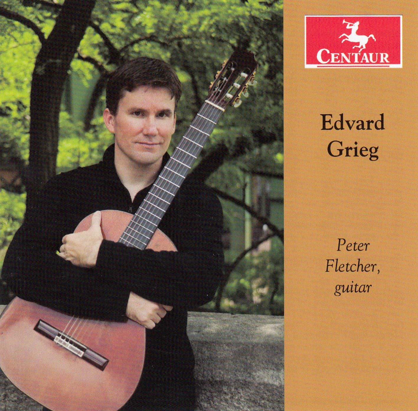 Cover: Grieg: guitarworks by Peter Fletcher