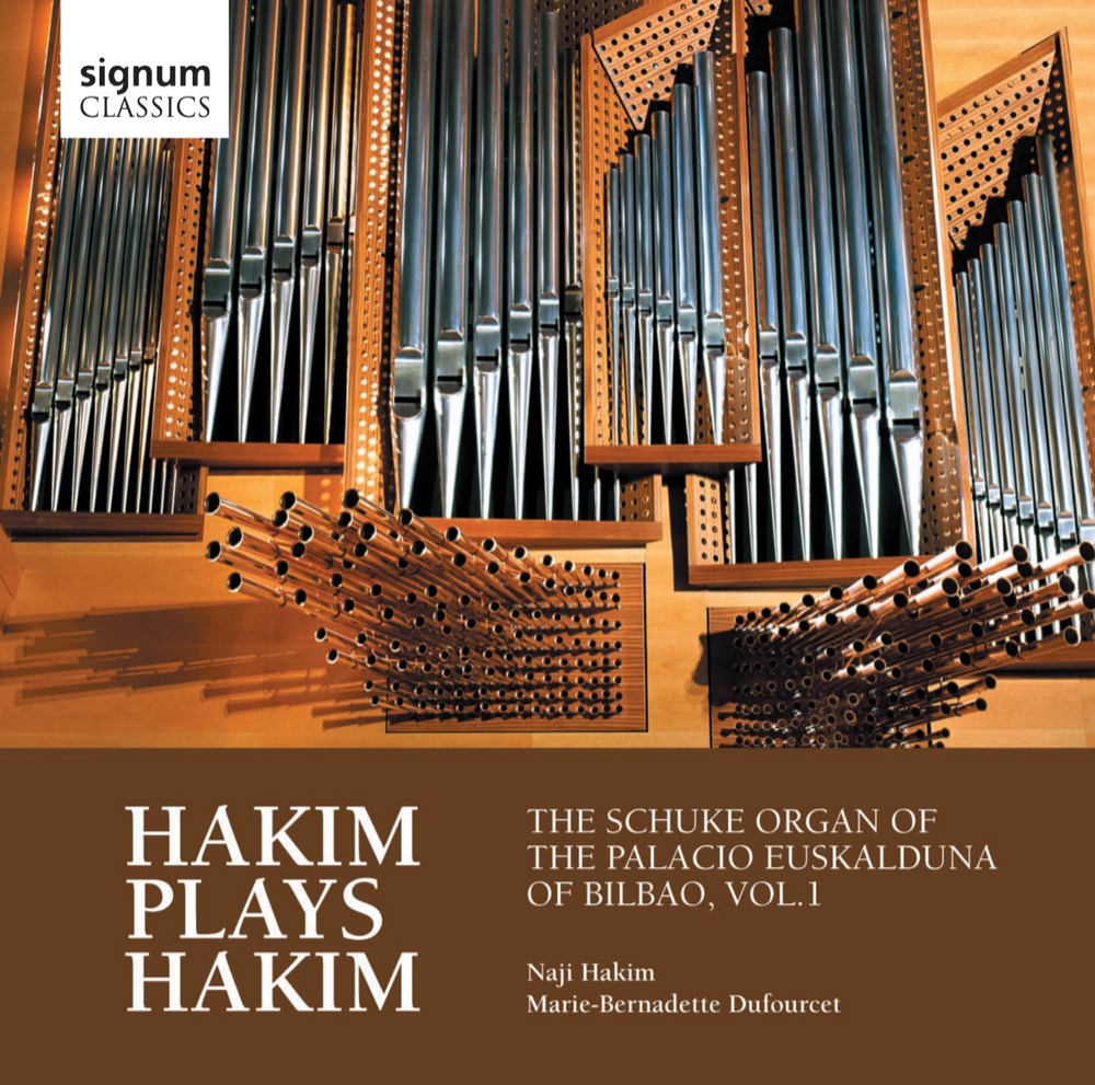 Cover: Hakim Plays Hakim: The Schuke Organ of the Palacio Euskalduna of Bilbao