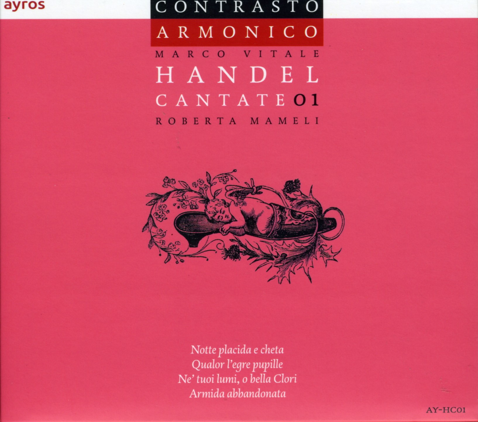 Cover: Handel Cantate 01