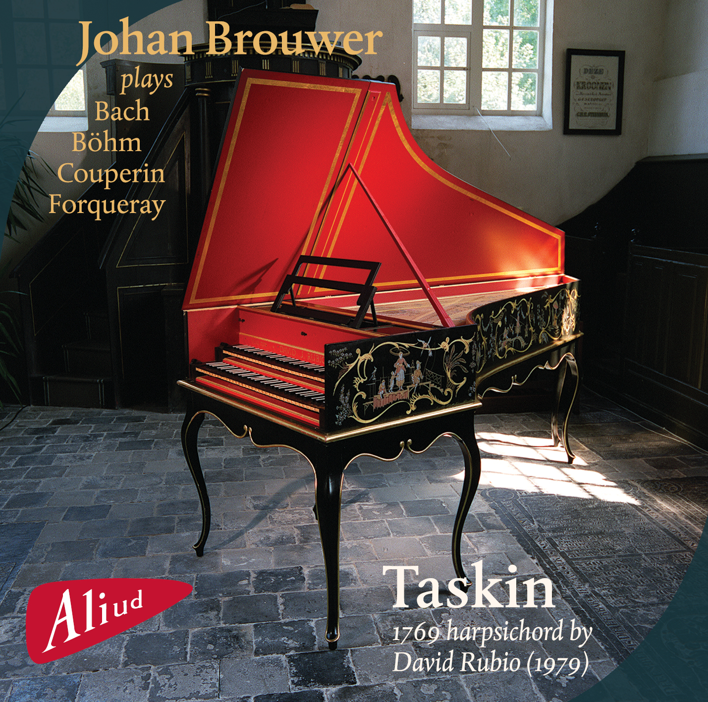 Cover: Johann Brouwer plays Bach, Böhm, Couperin and Forqueray