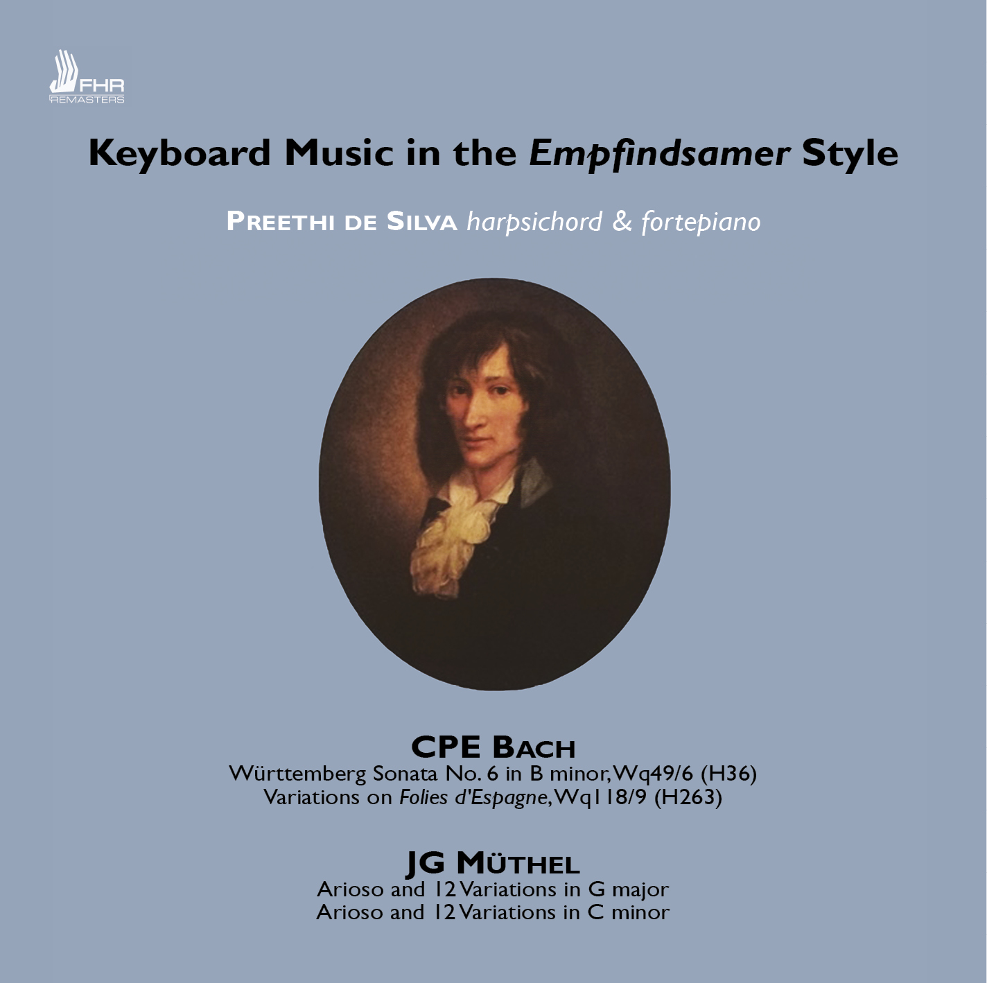 Cover: Keyboard Music in the Empfindsamer Style