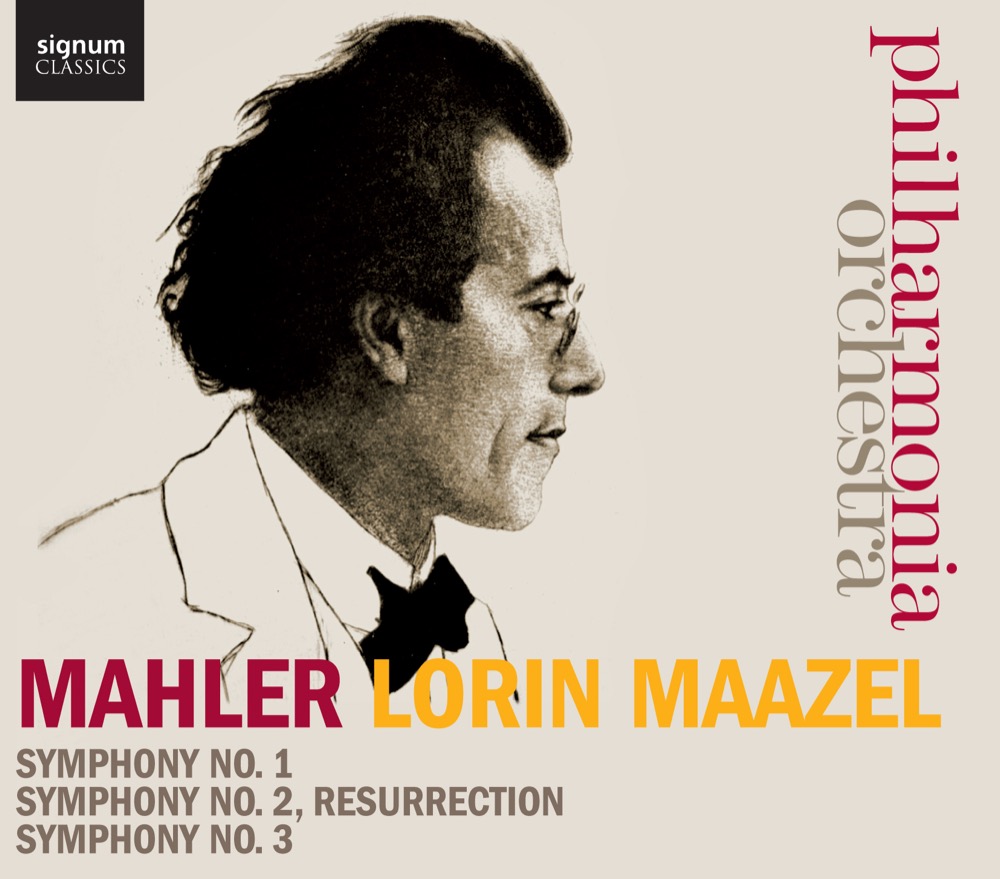 Cover: Mahler: Symphony Nos. 1, 2 & 3