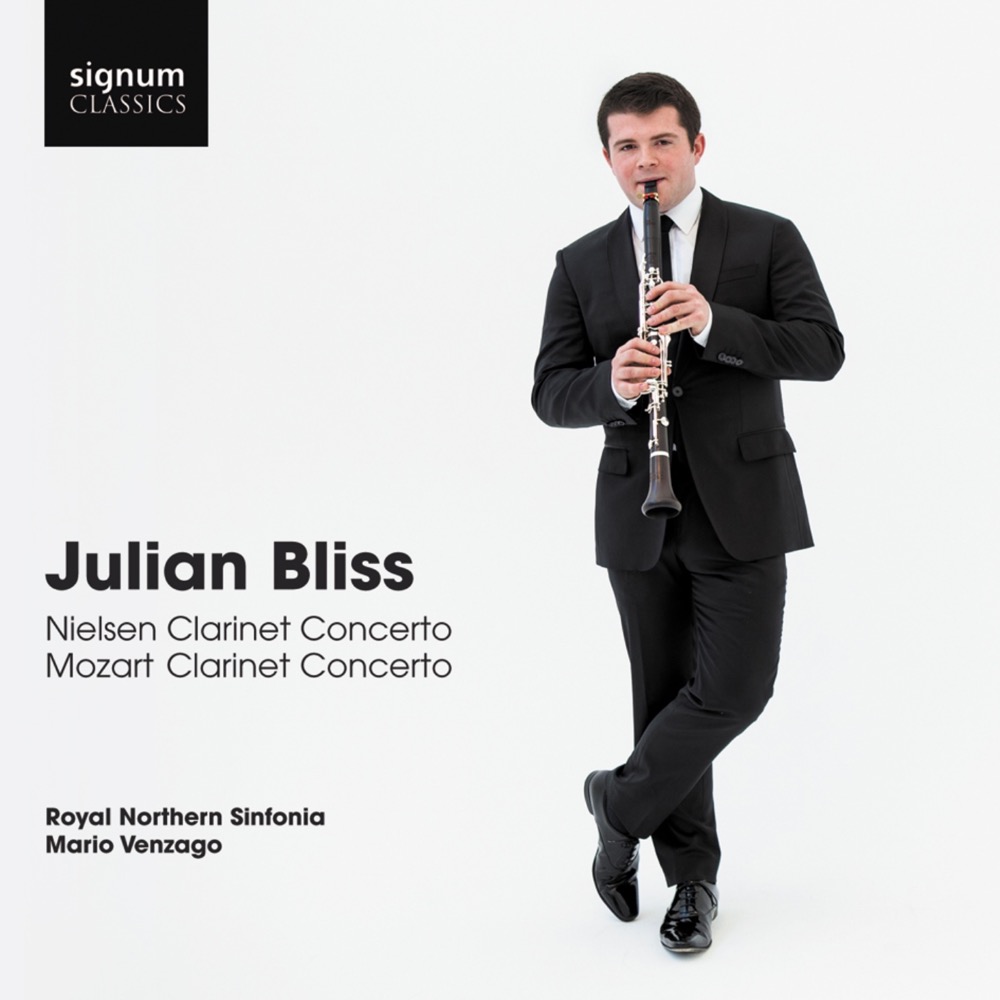 Cover: Nielsen Clarinet Concerto / Mozart Clarinet Concerto