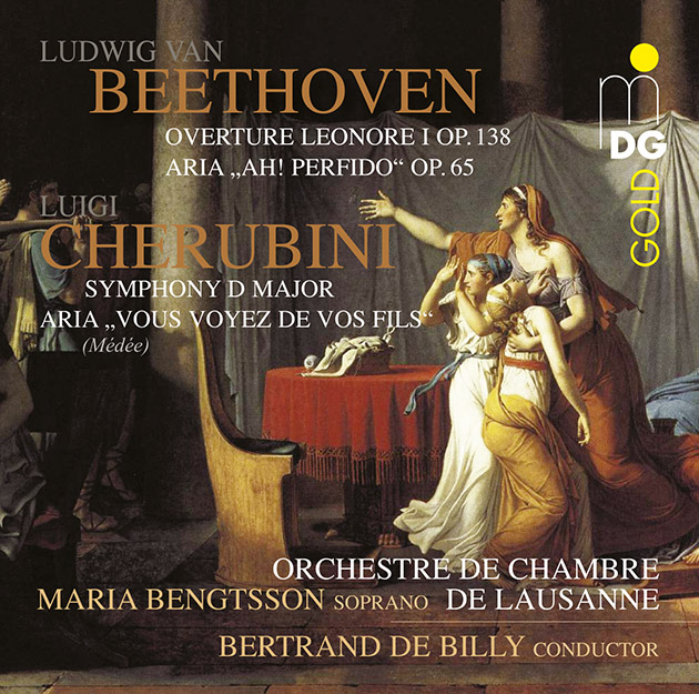 Cover: Overture Leonore I Ah! perfido! op. 65 / Symphony D major “Vous voyez de vos fils” from 'Médée'