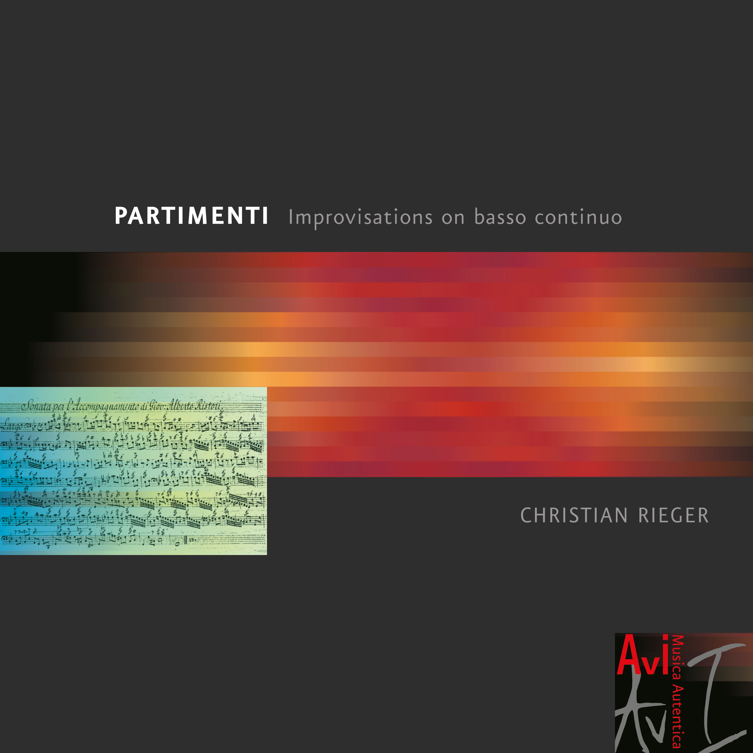 Cover: Partimenti - Improvisations on basso continuo