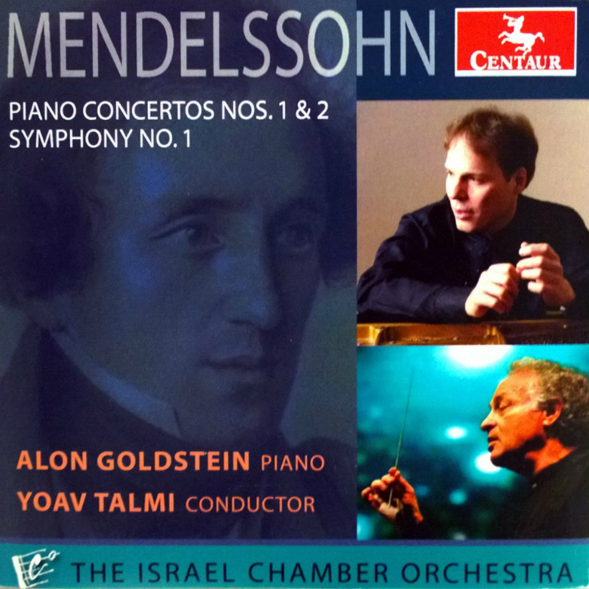 Cover: Piano Concertos Nos. 1 and 2, Symphony No. 1