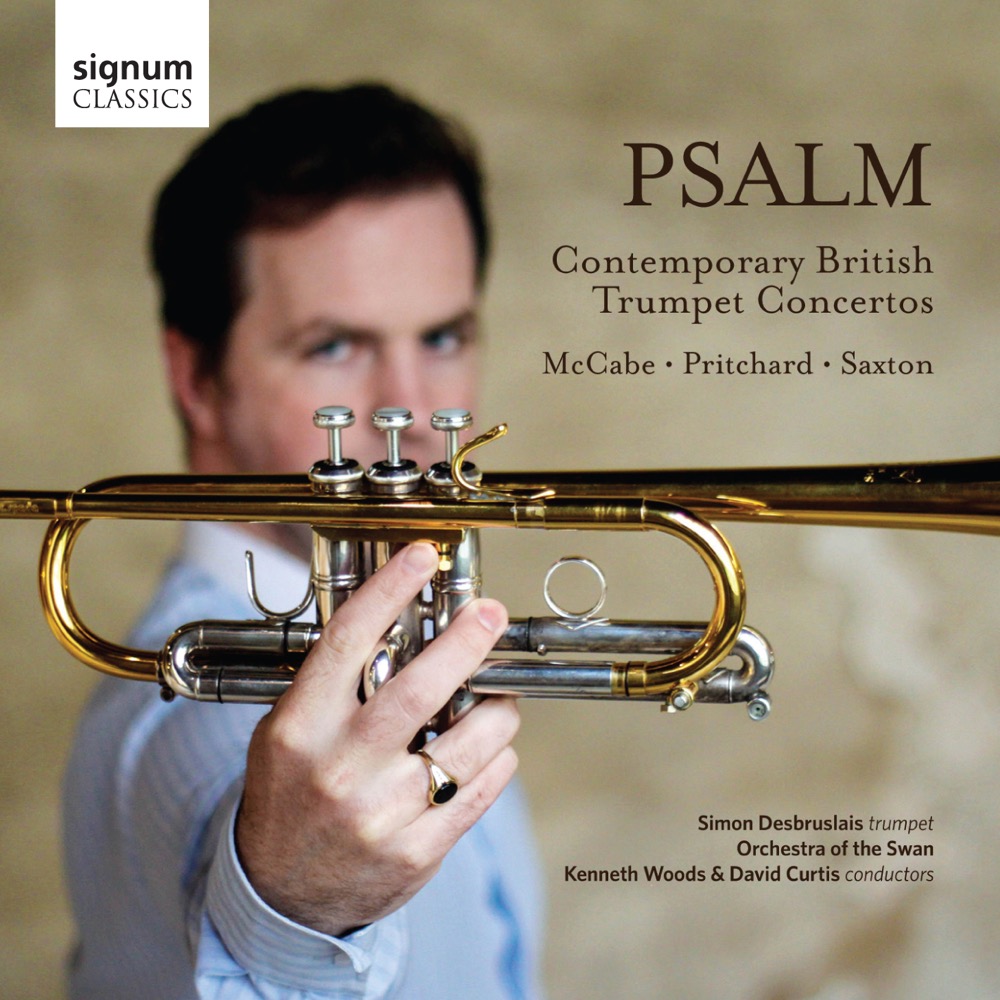 Cover: PSALM - Contemporary British Trumpet Concertos