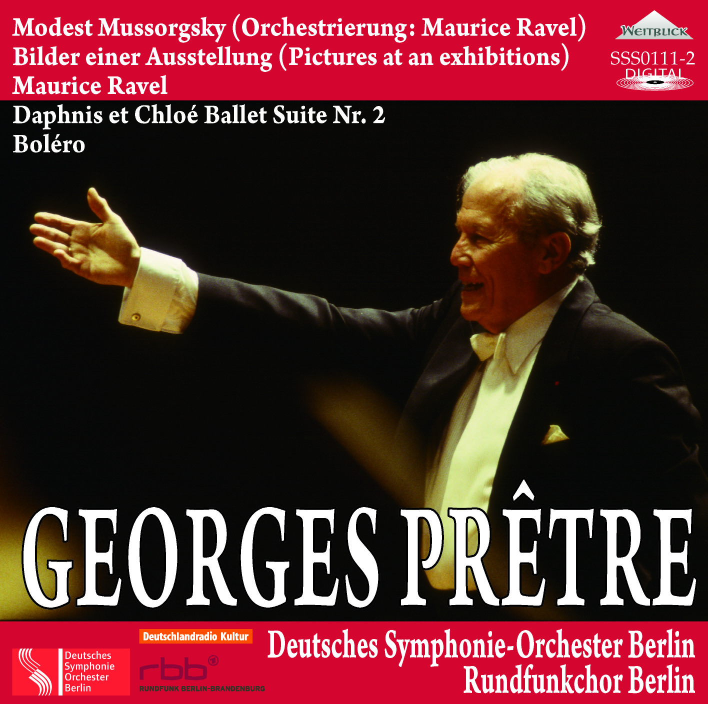 Cover: Ravel - Mussorgsky: Pictures at an exhibition / Bolero