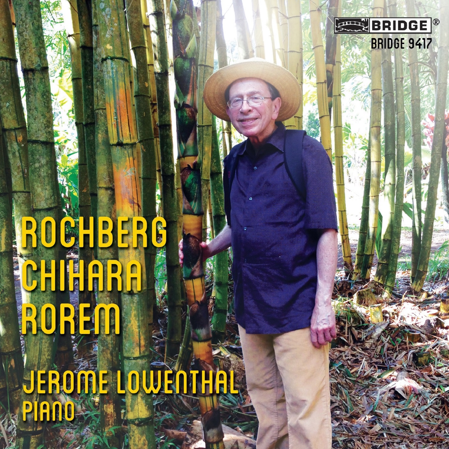 Cover: Rochberg, Chihara, Rorem