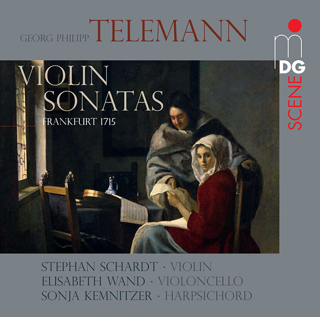 Cover: Telemann: Violin Sonatas Frankfurt 1715