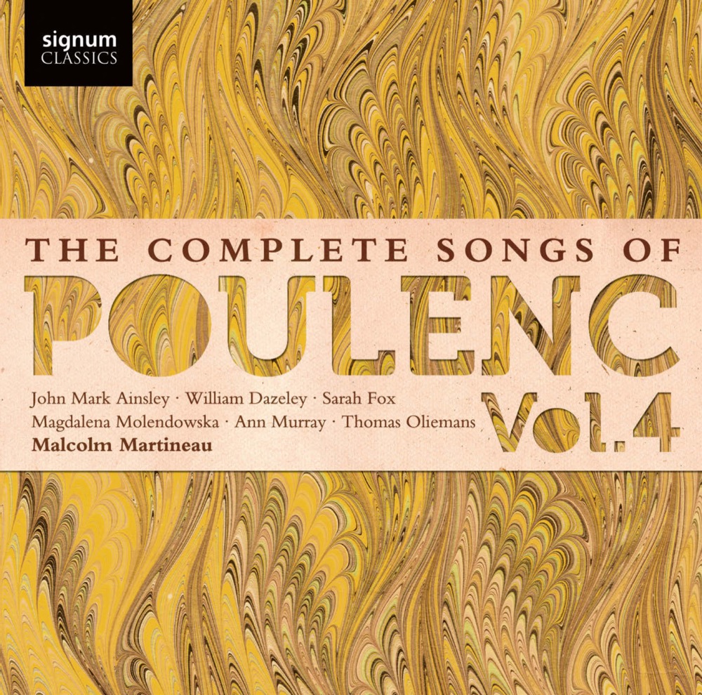 Cover: The Complete Songs of Poulenc, Vol. 4