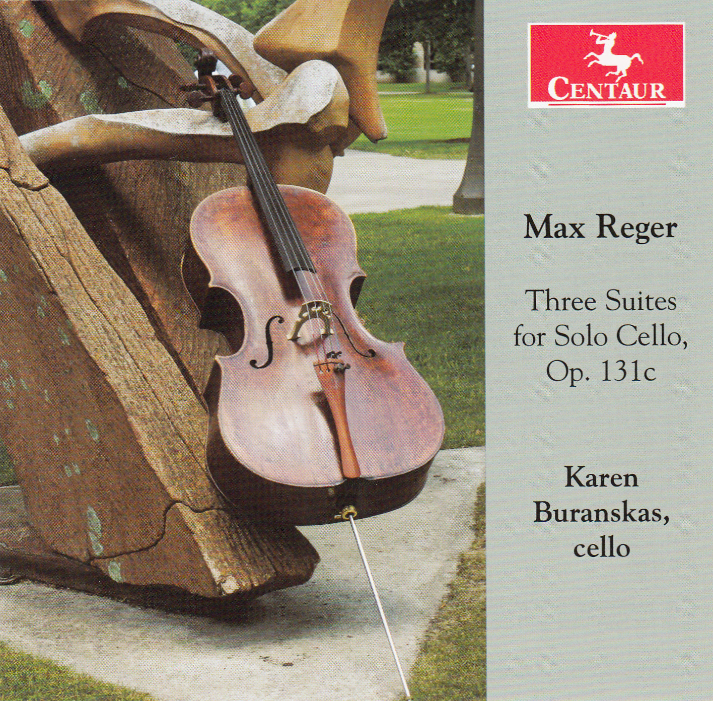 Cover: Three Suites for Solo Cello, Op. 131c
